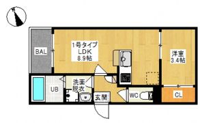 REGALEST TOGO(レガリスト トウゴ)の間取り画像