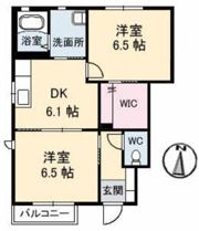 ブランドール T A棟の間取り画像