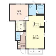 サニーヒルズ Fの間取り画像