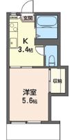 ユ－ゲントハイムの間取り画像