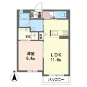 レフィナードの間取り画像