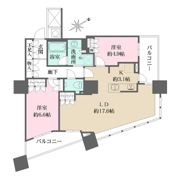 ザ・パークハウス西新宿タワー60の間取り画像