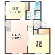 プリミエール堀ノ内Ⅱ棟の間取り画像