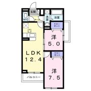 アンソレイユの間取り画像