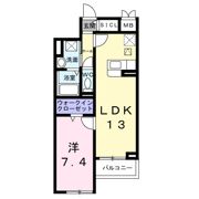 アンソレイユの間取り画像