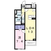 アンソレイユの間取り画像