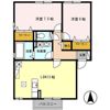 シャルマン古川 ABの間取り画像