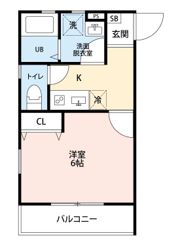 Ciel Bleu南林間の間取り画像
