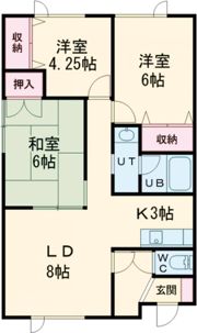 Sウイングの間取り画像