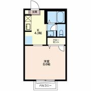 コーポ オアシスの間取り画像