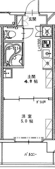 ユニポートサガミの間取り画像