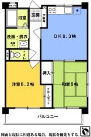 ラメール天応八番館の間取り画像