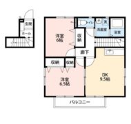 プロスペール千早の間取り画像