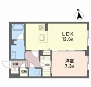 ベレオニシムラの間取り画像