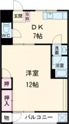 千葉マンションの間取り画像