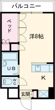ロッキーコートナカヤの間取り画像