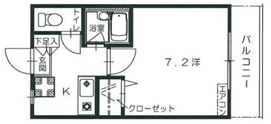 メゾン長束西の間取り画像