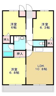 サンパレスの間取り画像