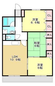 サンパレスの間取り画像