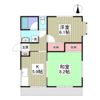 外岡ハイツAの間取り画像