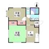 外岡ハイツAの間取り画像
