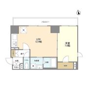 リバーレ中野坂上の間取り画像