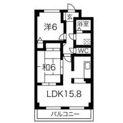 プリミエール大留の間取り画像