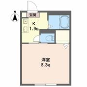 サンカンタン津志田 Bの間取り画像
