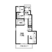 クレール 鴻島の間取り画像