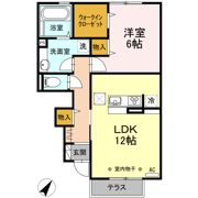 メゾンベルフォーレの間取り画像