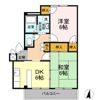 メゾンイナバ A棟の間取り画像