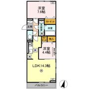 D-ROOM飯倉2丁目の間取り画像