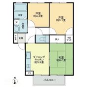 フォブール ナカトの間取り画像