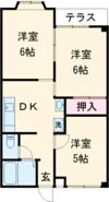 サンラインコーポの間取り画像