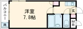 アビタシオン渡鹿の間取り画像
