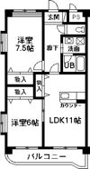 NNMマンションAの間取り画像