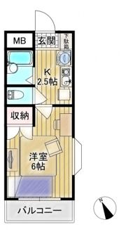 メゾンドブランシュの間取り画像