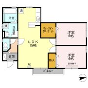 アバンウェル三日市の間取り画像
