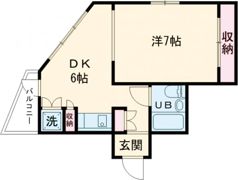ラ・メゾン・コマの間取り画像