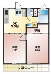 伊藤ハイツの間取り画像