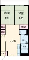ハイツ穂積の間取り画像