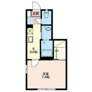 レインボー美晴 Aの間取り画像