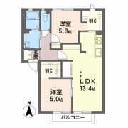 ディアスハルの間取り画像