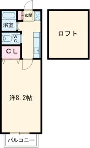 ロランジュIの間取り画像