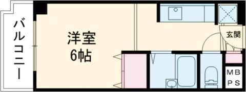 シャトー黒田の間取り画像