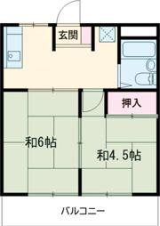 シャルマン芳川の間取り画像