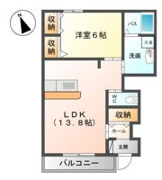 メゾン・アンソレイユの間取り画像