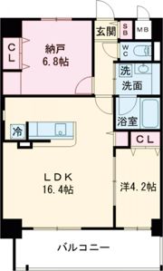 ラ フィエスタ新神戸の間取り画像
