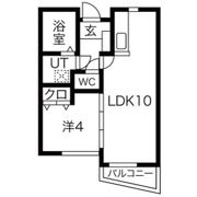 メッセージの間取り画像