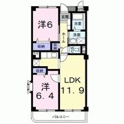 メルベーユの間取り画像
